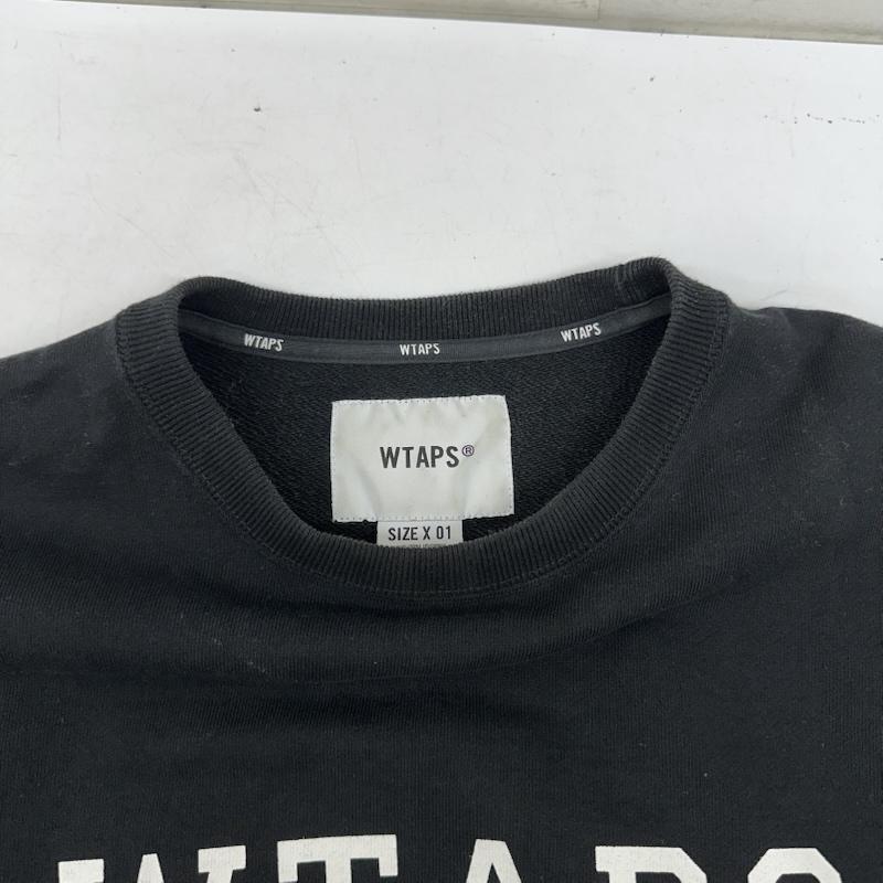 ダブルタップス WTAPS トレーナー 長袖 25SS ACADEMY SWEATER COTTON スウェット 251ATDT CSM03 1 黒 / ブラック / black メンズ USED 古着 中古 50158857
