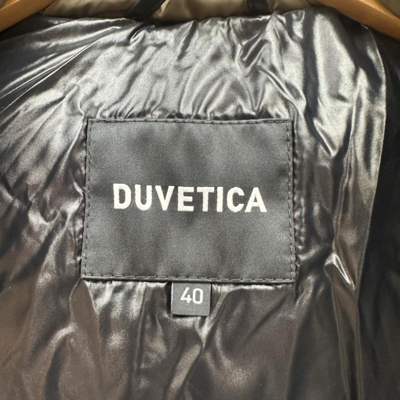 デュベティカ DUVETICA ジャケット、上着 ダウンジャケット DENEBDUE デネブドゥエ ファー ダウン コート 192-D8110043N02-11620-FN 40 カーキ / カーキ / khaki レディース USED 古着 中古 50158863