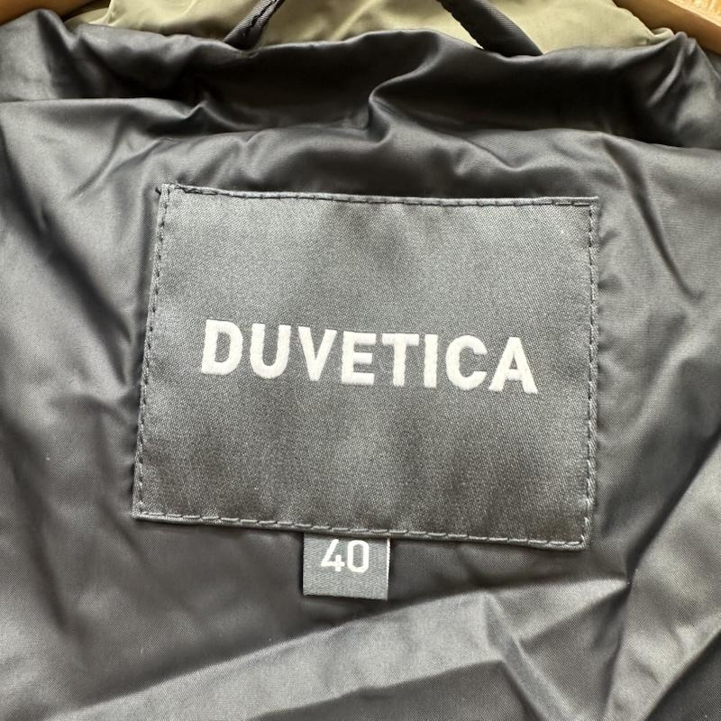 デュベティカ DUVETICA ジャケット、上着 ダウンジャケット CELEBROS フード ファー ダウン コート 192-D8120004N00-11620-MN 40 カーキオリーブ / カーキオリーブ / レディース USED 古着 中古 50158865