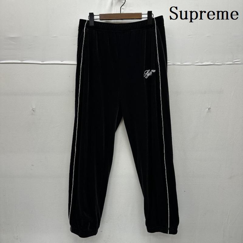 シュプリーム Supreme パンツ ワークパンツ、ペインターパンツ 26SS Velour Track Pant ベロア トラック パンツ S 黒 / ブラック / black メンズ USED 古着 中古 50158866
