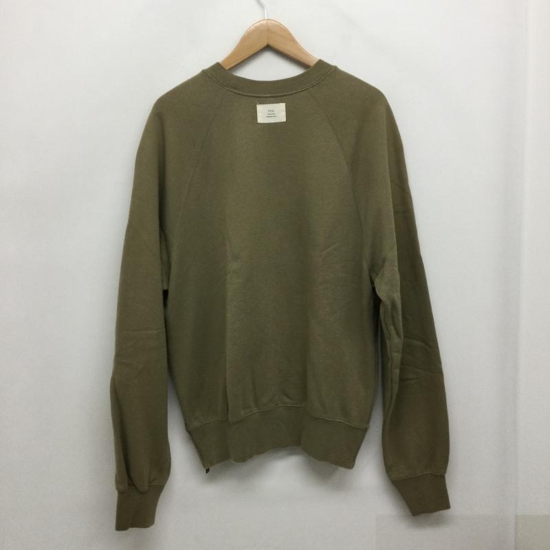 エッセンシャルズ ESSENTIALS トレーナー 長袖 essentials スウェット クルーネック S 無地 ベージュ / ベージュ / beige メンズ USED 古着 中古 50158872