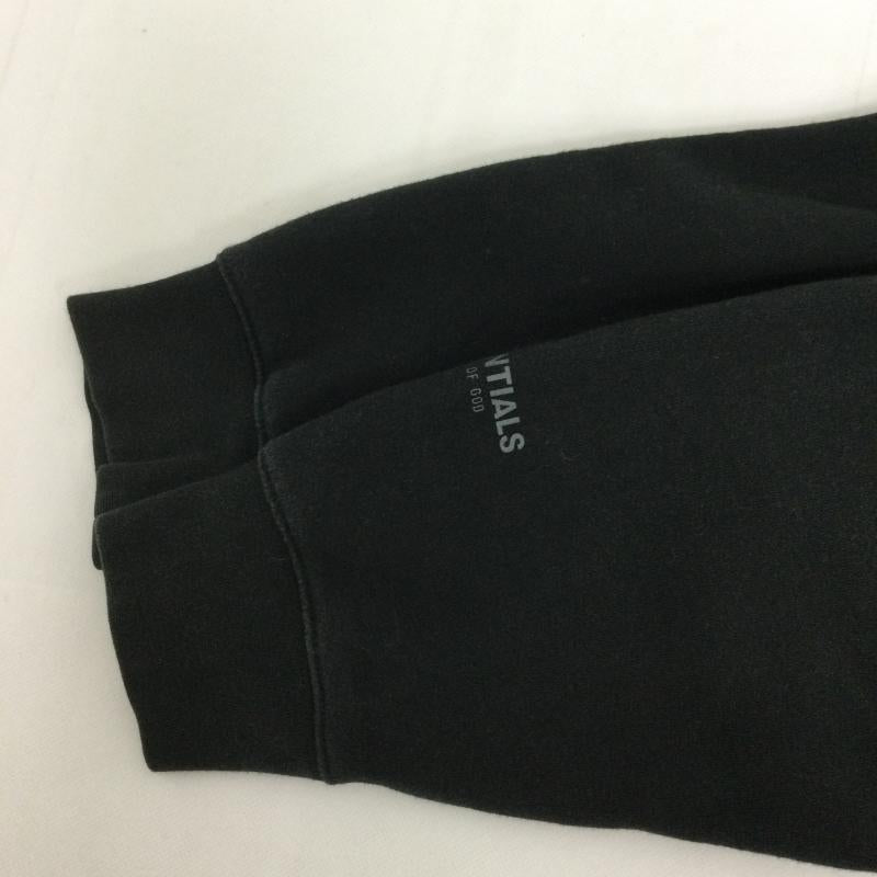エッセンシャルズ ESSENTIALS パーカー 長袖 essentials パーカー　プルオーバーパーカー M 無地 黒 / ブラック / black メンズ USED 古着 中古 50158875