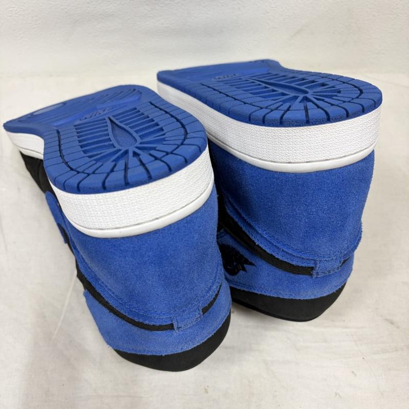 ナイキ NIKE スニーカー スニーカー Air Jordan 1 RETRO HIGH OG エアジョーダン ハイカット スニーカー DZ5485-042 28.5cm ロゴ、文字 黒 / ブラック / black X 青 / ブルー / blue メンズ USED 古着 中古 50158879