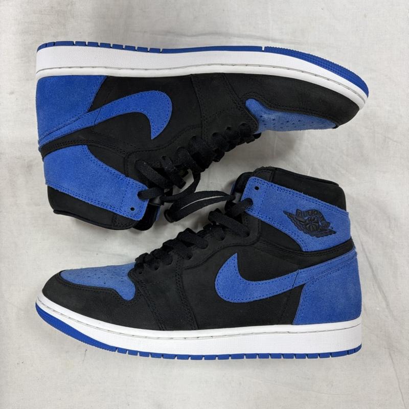 ナイキ NIKE スニーカー スニーカー Air Jordan 1 RETRO HIGH OG エアジョーダン ハイカット スニーカー DZ5485-042 28.5cm ロゴ、文字 黒 / ブラック / black X 青 / ブルー / blue メンズ USED 古着 中古 50158879