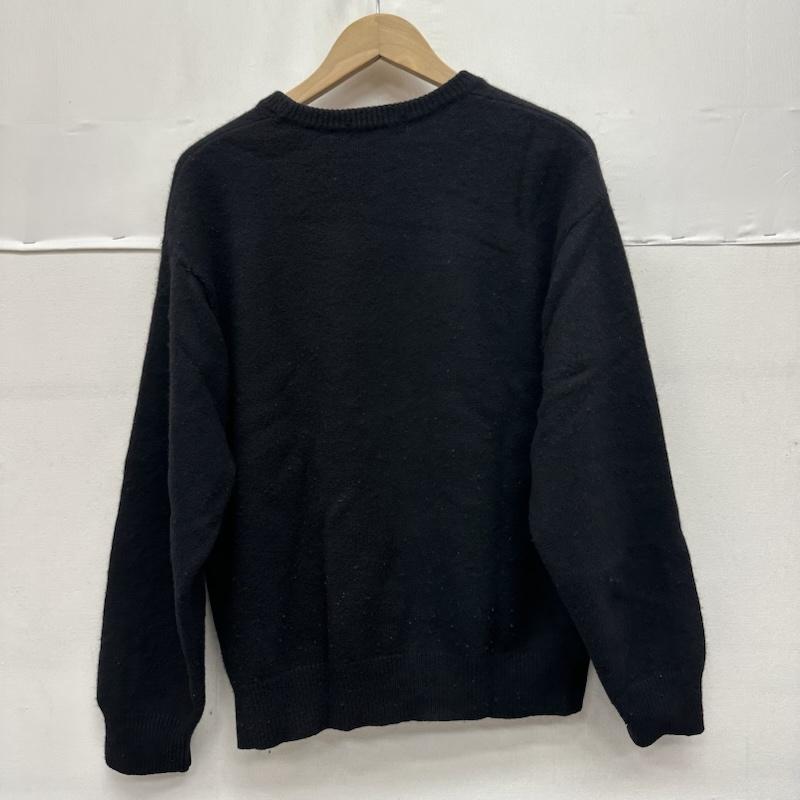 シュプリーム Supreme ニット、セーター 長袖 21SS Jamie Reid Fuck All Sweater クルーネック ニット ワッペン M 黒 / ブラック / black メンズ USED 古着 中古 50158916