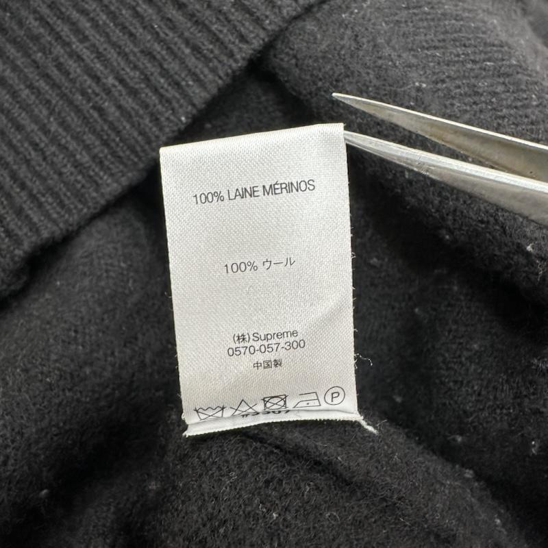 シュプリーム Supreme ニット、セーター 長袖 21SS Jamie Reid Fuck All Sweater クルーネック ニット ワッペン M 黒 / ブラック / black メンズ USED 古着 中古 50158916