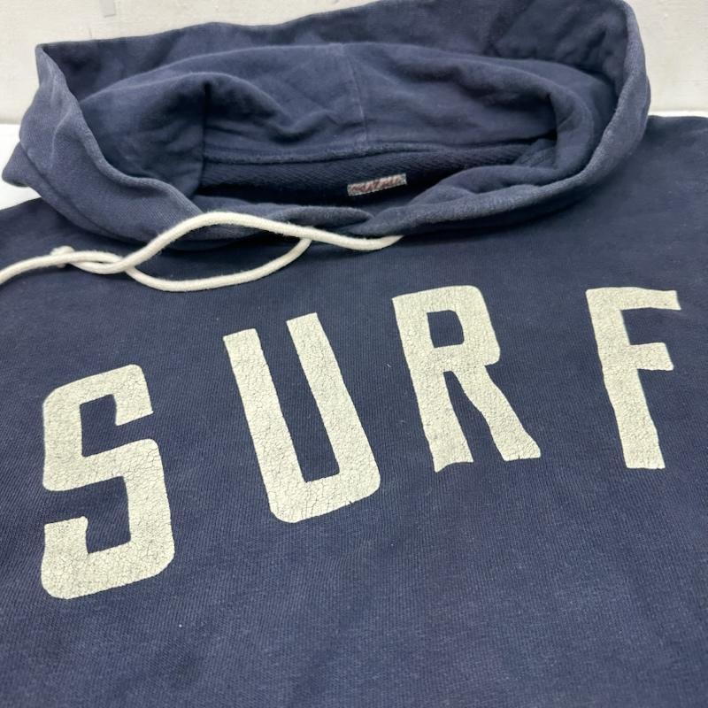 キャピタル KAPITAL パーカー 長袖 SURF BIG ロゴ プリント パーカー K1703LC089 1 紺 / ネイビー / navy メンズ USED 古着 中古 50158918