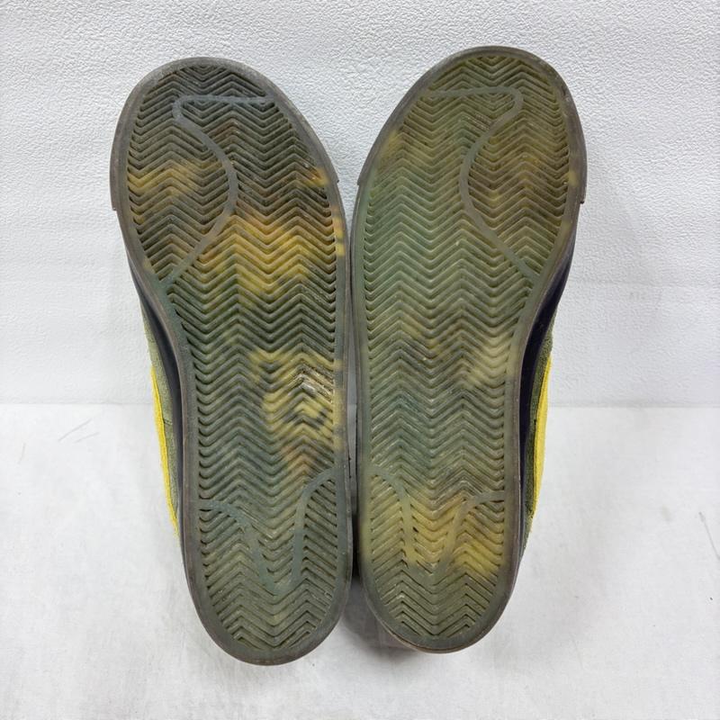 ナイキ NIKE スニーカー スニーカー ANTIHERO アンタイヒーロー SB ZOOM BLAZER MID QS HM5838-300 ハイカット スニーカー 28.5cm 28.5cm ロゴ、文字 X 刺繍 カーキ / カーキ / khaki X 黄 / イエロー / yellow メンズ USED 古着 中古 50158929
