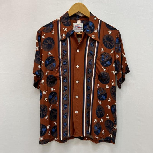 サンサーフ SUN SURF シャツ、ブラウス 半袖 DK38334 デューク・カハナモク アロハシャツ SPECIAL EDITION S 茶 / ブラウン / brown メンズ USED 古着 中古 50158933