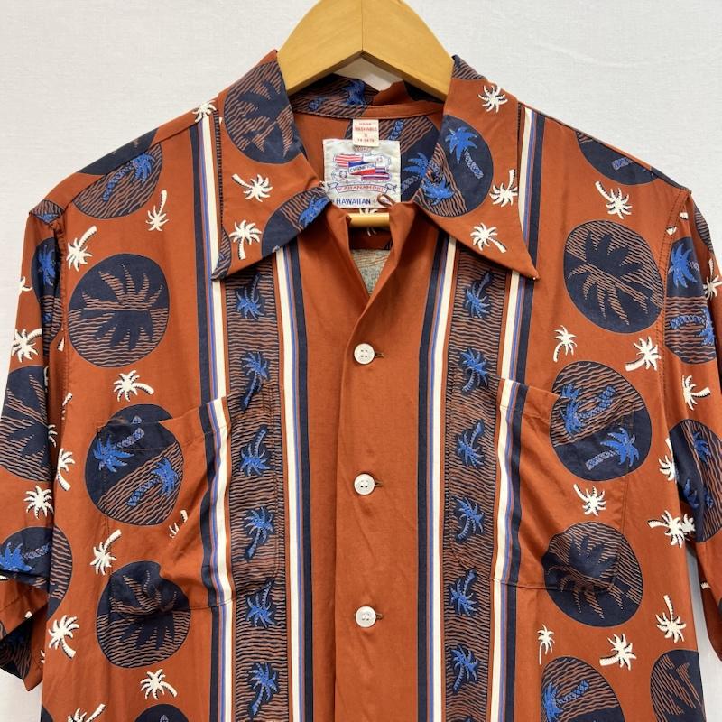 サンサーフ SUN SURF シャツ、ブラウス 半袖 DK38334 デューク・カハナモク アロハシャツ SPECIAL EDITION S 茶 / ブラウン / brown メンズ USED 古着 中古 50158933