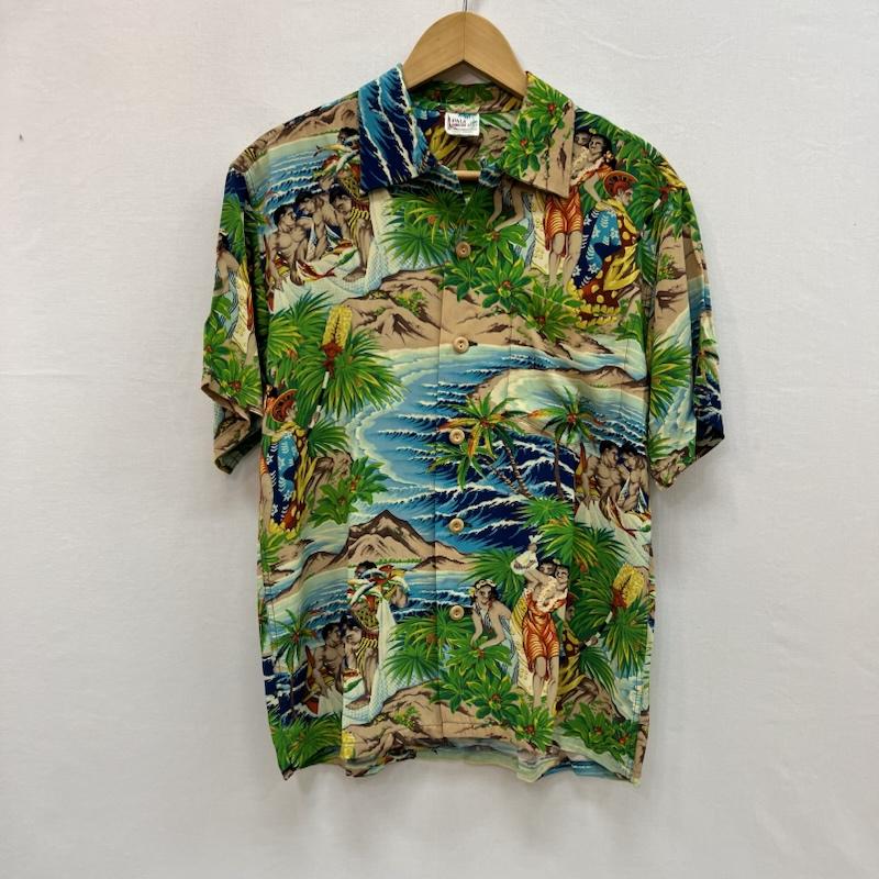 サンサーフ SUN SURF シャツ、ブラウス 半袖 SS37862 SPECIAL EDITION FESTIVAL アロハシャツ S メンズ USED 古着 中古 50158934