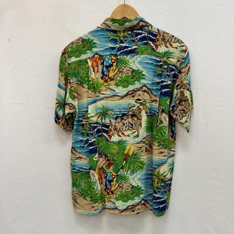 サンサーフ SUN SURF シャツ、ブラウス 半袖 SS37862 SPECIAL EDITION FESTIVAL アロハシャツ S メンズ USED 古着 中古 50158934