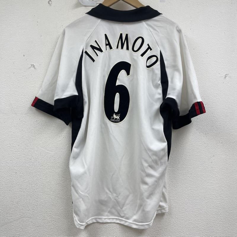 アディダス adidas Tシャツ 半袖 2002-03 シーズン フラムFC 稲本潤一 ホーム シャツ M 白 / ホワイト / white メンズ USED 古着 中古 50158943