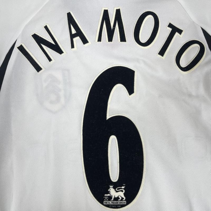 アディダス adidas Tシャツ 半袖 2002-03 シーズン フラムFC 稲本潤一 ホーム シャツ M 白 / ホワイト / white メンズ USED 古着 中古 50158943