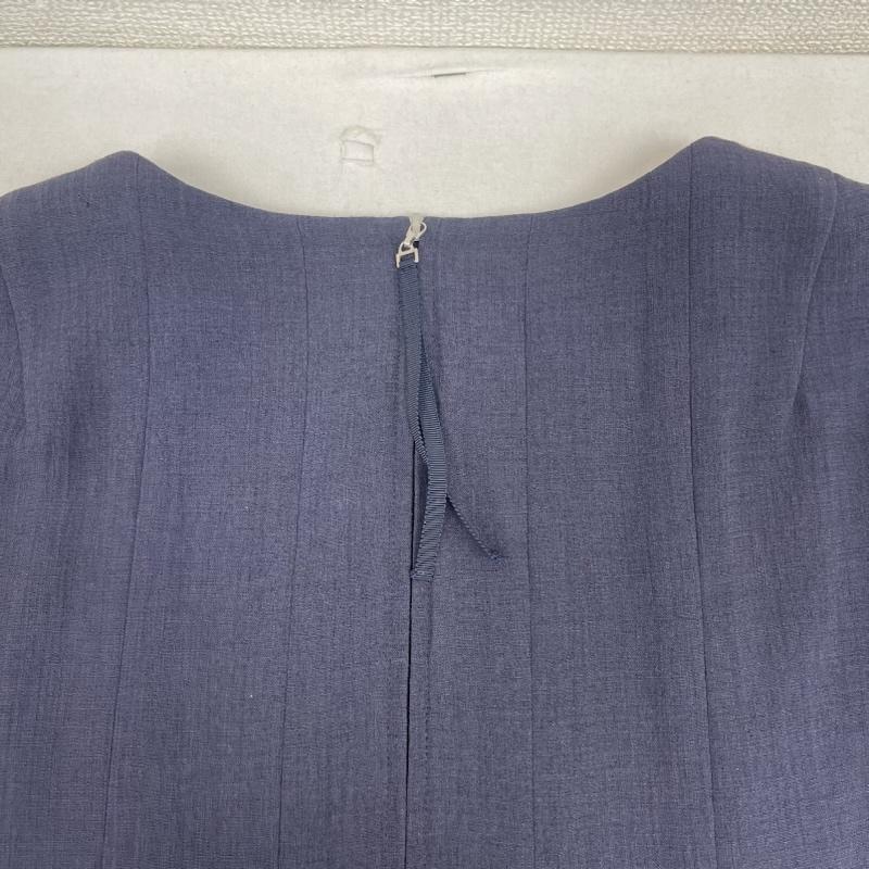 古着 USED ワンピース ロングスカート NEMIKA 日本製 フレア バック タック ロング丈 ワンピース 紺 / ネイビー / navy レディース USED 古着 中古 50158971