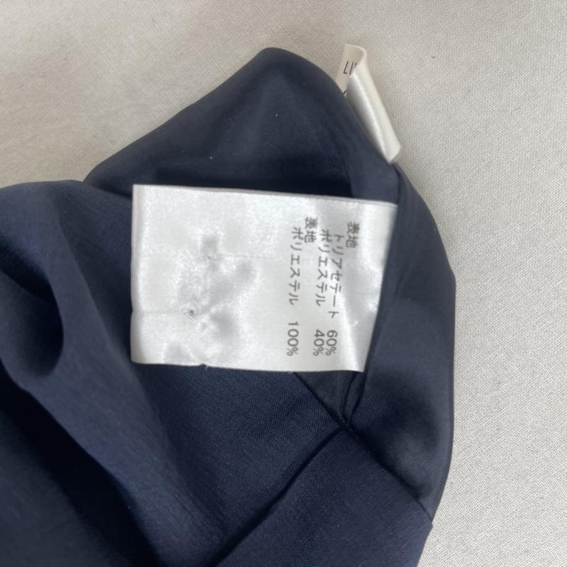 古着 USED ワンピース ロングスカート NEMIKA 日本製 フレア バック タック ロング丈 ワンピース 紺 / ネイビー / navy レディース USED 古着 中古 50158971