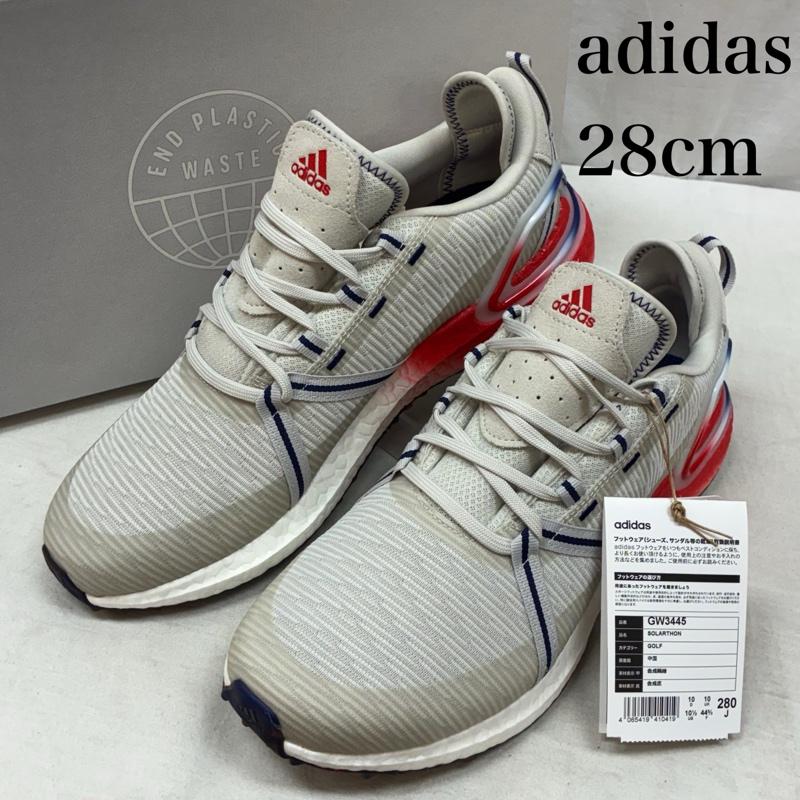アディダス adidas スニーカー スニーカー Solarthon Primegreen Spikeless Golf Shoes スパイクレス ゴルフ シューズ GW3445 28.0cm メンズ USED 古着 中古 50158983