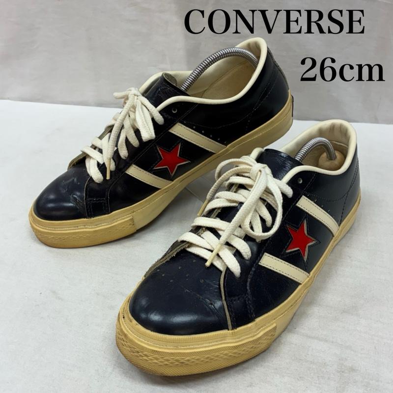コンバース CONVERSE スニーカー スニーカー JACK STAR ジャックスター 日本製 MADE IN JAPAN ローカット スニーカー US：8 メンズ USED 古着 中古 50159002