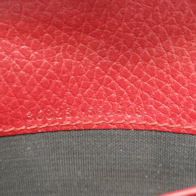 グッチ GUCCI 財布 長財布 スウィング ショルダー ウォレット 長財布 バッグ 斜め掛け 368231 534563 - 赤 / レッド / red レディース USED 古着 中古 50159006