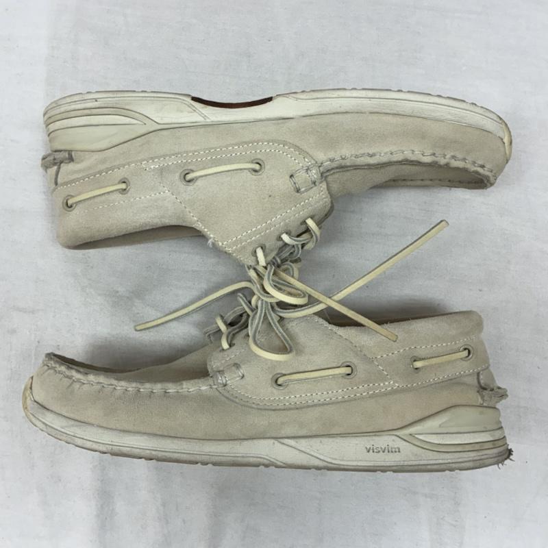 ビズビム VISVIM カジュアルシューズ カジュアルシューズ HOCKNEY ホックニー 3EYE スエード デッキシューズ モカシン US：10 メンズ USED 古着 中古 50159015