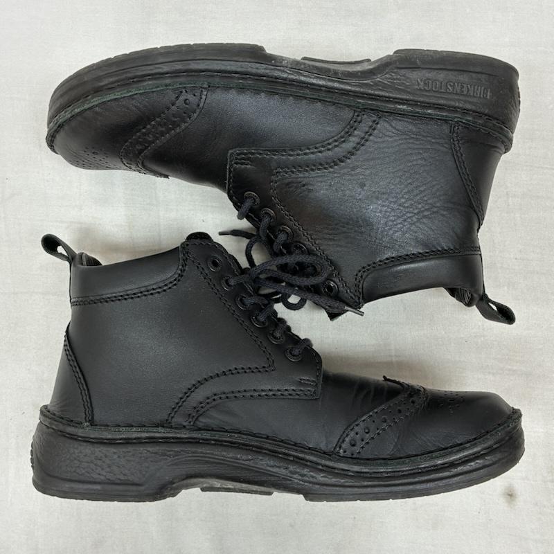 ビルケンシュトック BIRKENSTOCK ブーツ ショートブーツ Footprints フットプリンツ KENT-HI ウィングチップ レザー ショート ブーツ 43 27.0cm メンズ USED 古着 中古 50159018