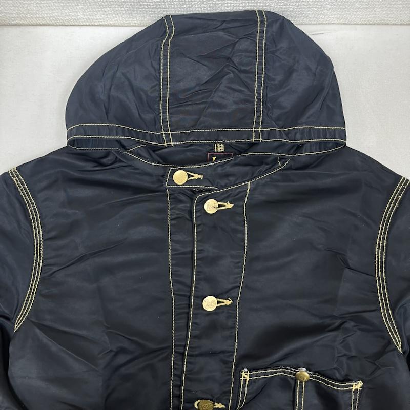 リー Lee ジャケット、上着 ジャンパー、ブルゾン フード 付き カバーオール 94502 M 黒 / ブラック / black メンズ USED 古着 中古 50159032