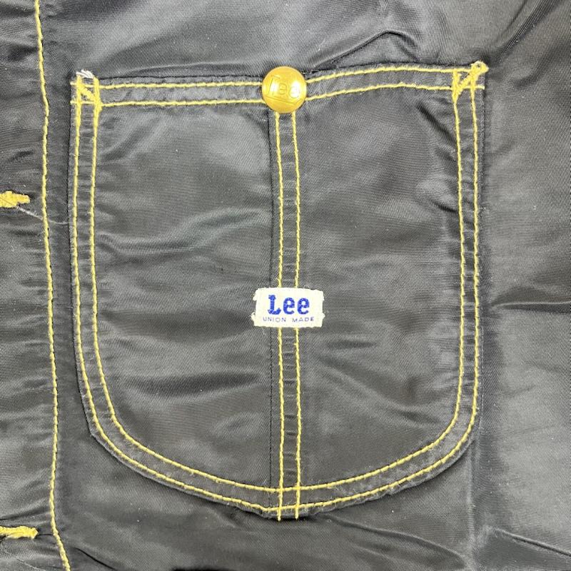 リー Lee ジャケット、上着 ジャンパー、ブルゾン フード 付き カバーオール 94502 M 黒 / ブラック / black メンズ USED 古着 中古 50159032