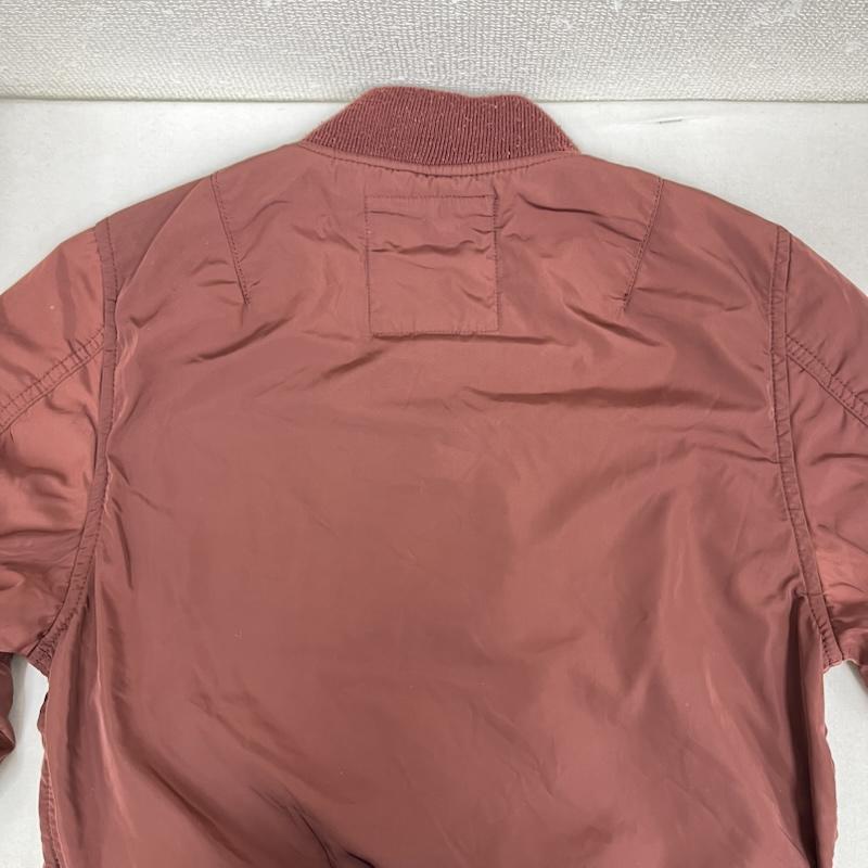 アルファ ALPHA ジャケット、上着 ジャンパー、ブルゾン MA-1 ナイロン ジャケット TA7013-8368 M えんじ / ワインレッド / dark red メンズ USED 古着 中古 50159036
