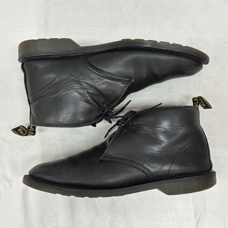 ドクターマーチン Dr.Martens ブーツ ショートブーツ SAWYER ソーヤー レザー レースアップ チャッカ ブーツ UK：10 メンズ USED 古着 中古 50159037