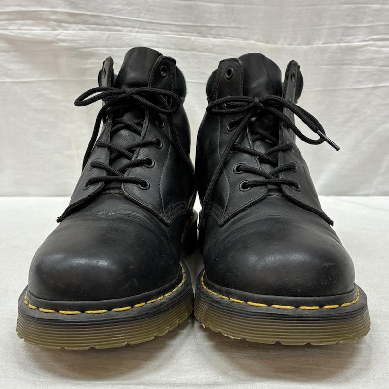 ドクターマーチン Dr.Martens ブーツ ショートブーツ 6ホール レザー レースアップ ワークブーツ UK：8 メンズ USED 古着 中古 50159039