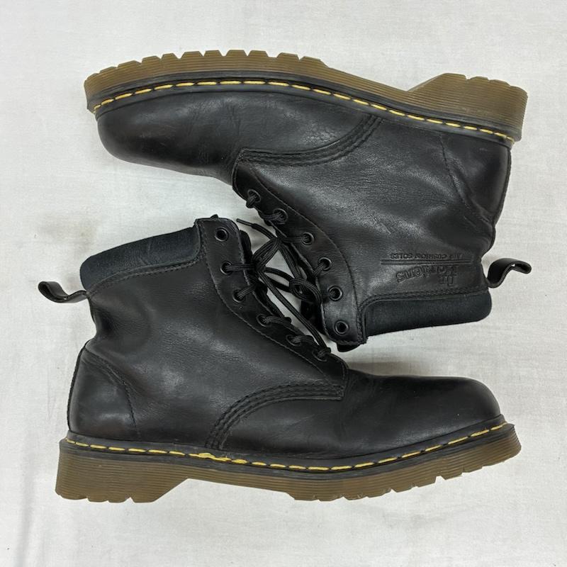 ドクターマーチン Dr.Martens ブーツ ショートブーツ 6ホール レザー レースアップ ワークブーツ UK：8 メンズ USED 古着 中古 50159039