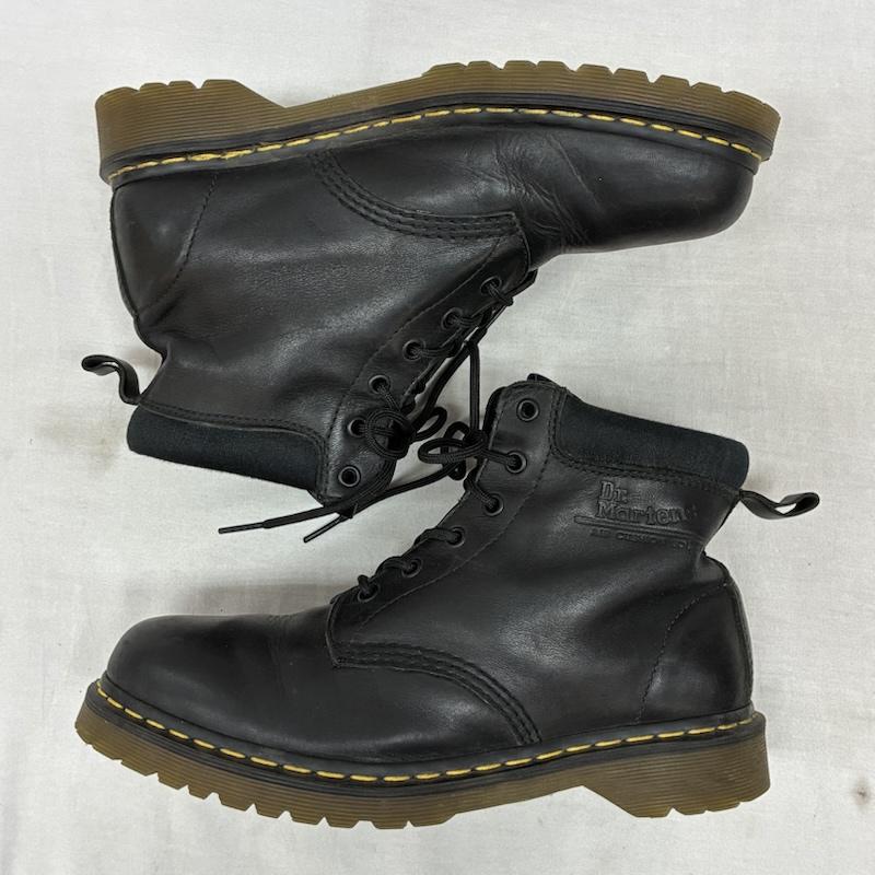 ドクターマーチン Dr.Martens ブーツ ショートブーツ 6ホール レザー レースアップ ワークブーツ UK：8 メンズ USED 古着 中古 50159039