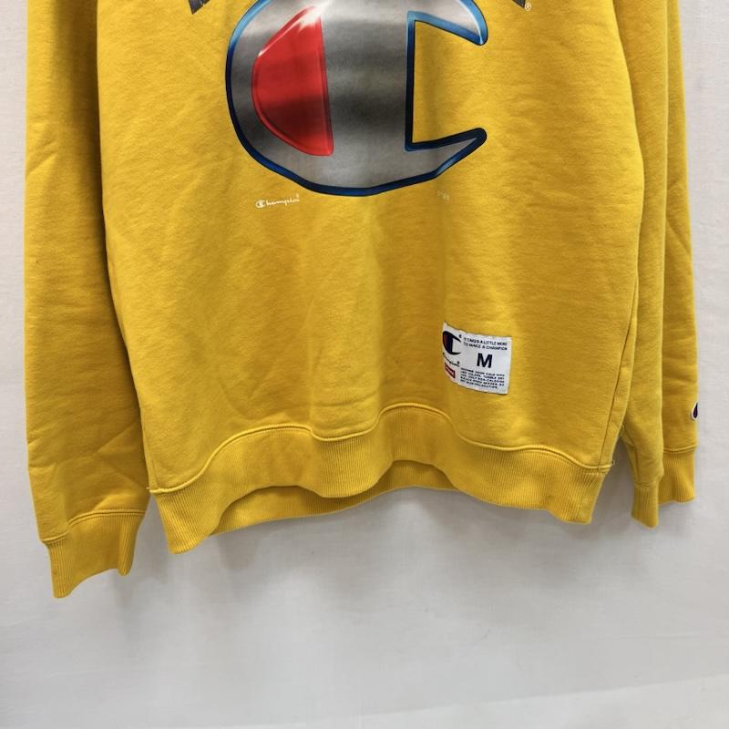 シュプリーム Supreme トレーナー 長袖 19ss Chrome Crewneck ロゴ スウェット トレーナー M 黄 / イエロー / yellow メンズ USED 古着 中古 50159045