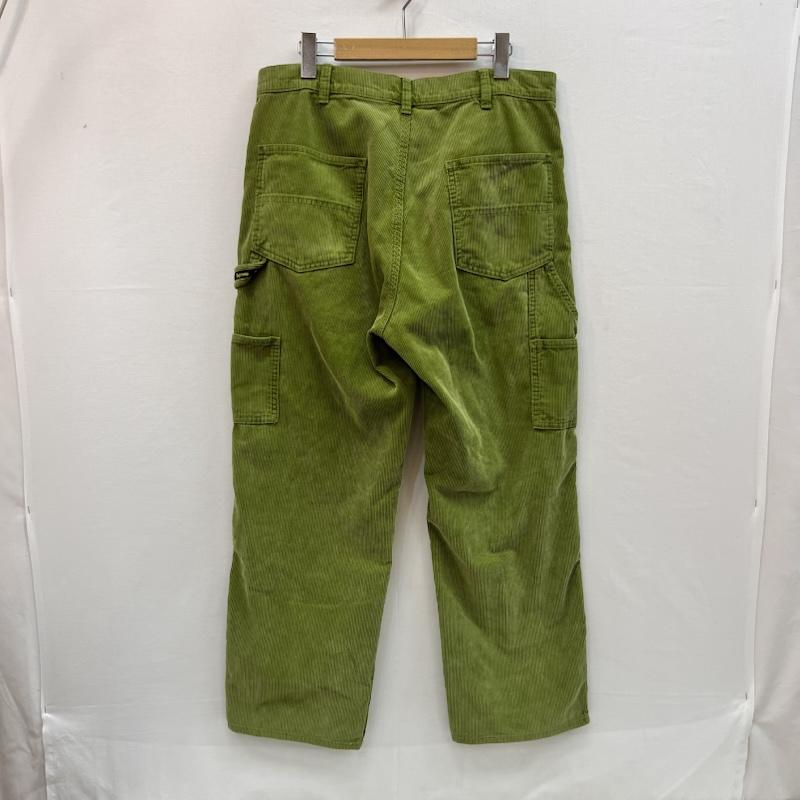 シュプリーム Supreme パンツ ワークパンツ、ペインターパンツ 21SS Double Knee Corduroy Painter Pant ダブルニー 32インチ 緑 / グリーン / green メンズ USED 古着 中古 50159048