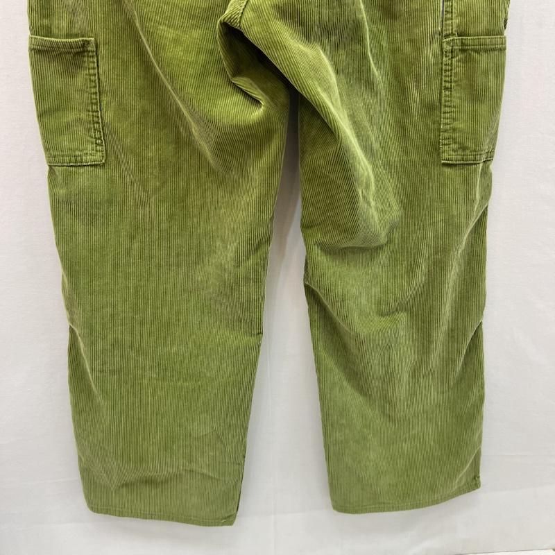 シュプリーム Supreme パンツ ワークパンツ、ペインターパンツ 21SS Double Knee Corduroy Painter Pant ダブルニー 32インチ 緑 / グリーン / green メンズ USED 古着 中古 50159048