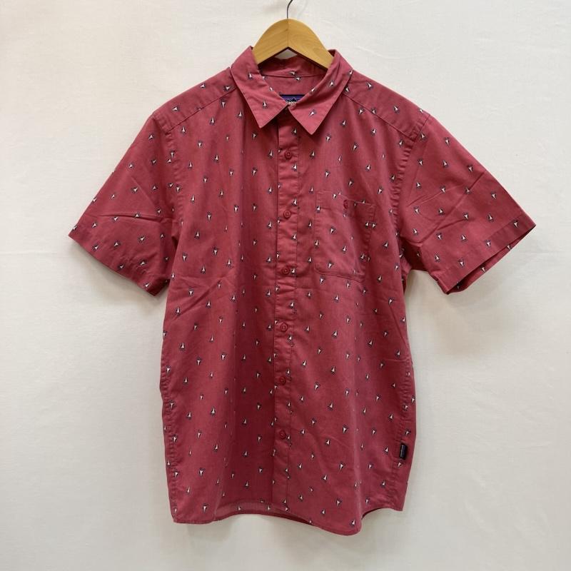 パタゴニア patagonia シャツ、ブラウス 半袖 52691SP21 ゴー トゥ シャツ 総柄 M 桃 / ピンク / pink メンズ USED 古着 中古 50159069