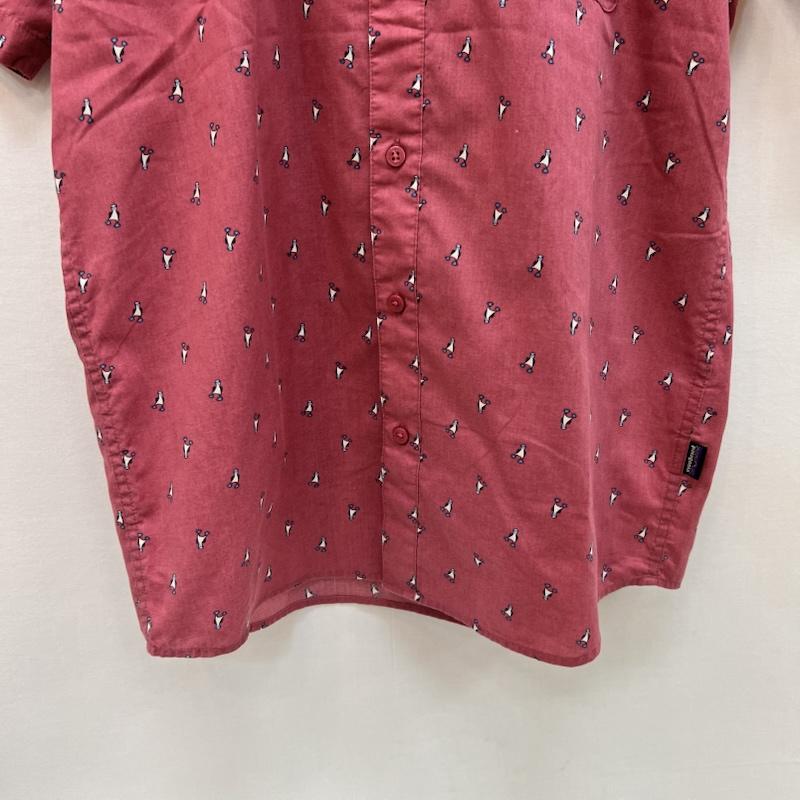 パタゴニア patagonia シャツ、ブラウス 半袖 52691SP21 ゴー トゥ シャツ 総柄 M 桃 / ピンク / pink メンズ USED 古着 中古 50159069