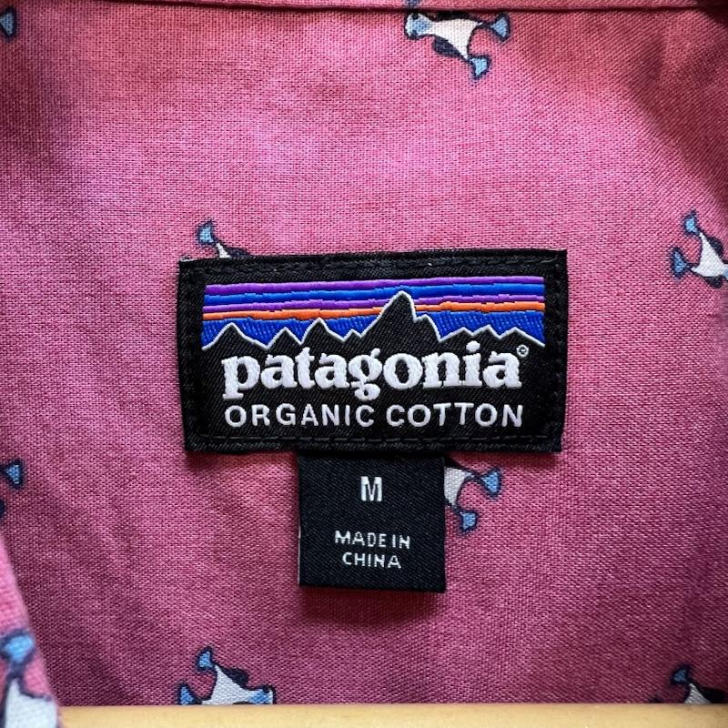 パタゴニア patagonia シャツ、ブラウス 半袖 52691SP21 ゴー トゥ シャツ 総柄 M 桃 / ピンク / pink メンズ USED 古着 中古 50159069