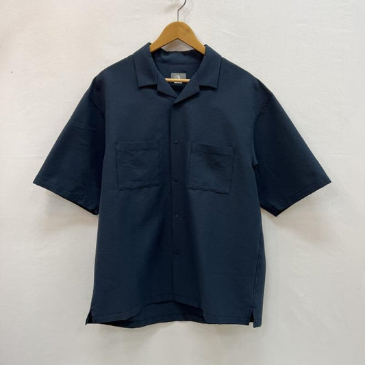 ザノースフェイス THE NORTH FACE シャツ、ブラウス 半袖 ショートスリーブ シアサッカーベントメッシュシャツ NR22360 M 紺 / ネイビー / navy メンズ USED 古着 中古 50159070