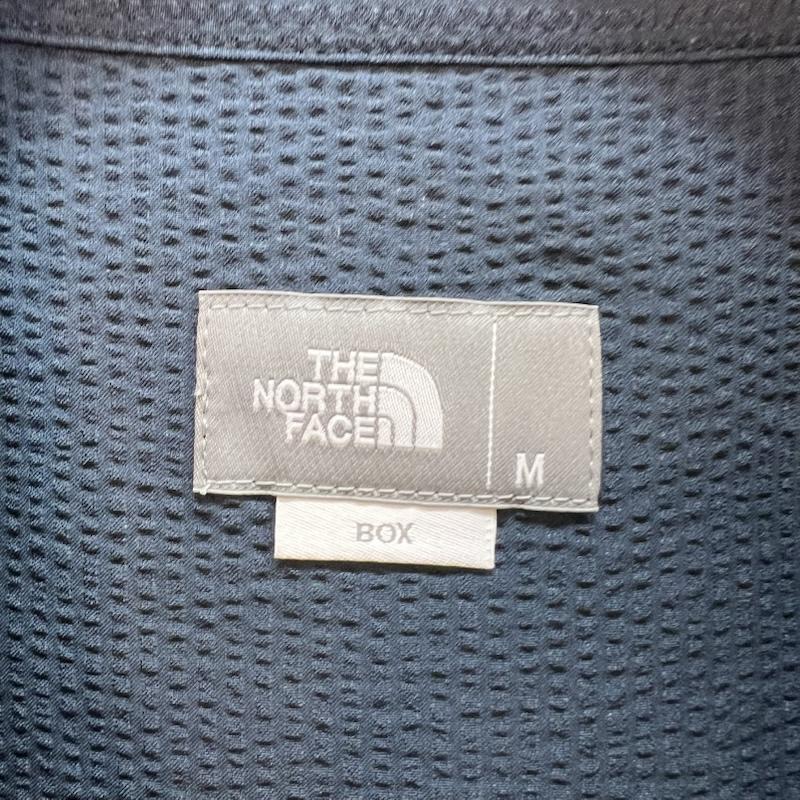 ザノースフェイス THE NORTH FACE シャツ、ブラウス 半袖 ショートスリーブ シアサッカーベントメッシュシャツ NR22360 M 紺 / ネイビー / navy メンズ USED 古着 中古 50159070