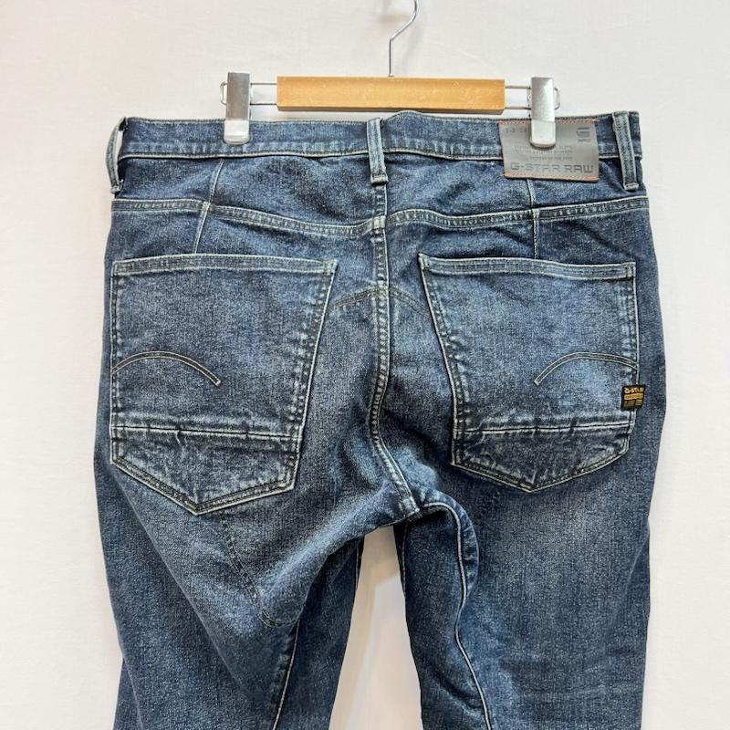 ジースターロゥ G-STAR RAW パンツ デニム、ジーンズ KAIRORI 3D SLIM ダメージ加工 デニムパンツ 34インチ メンズ USED 古着 中古 50159075