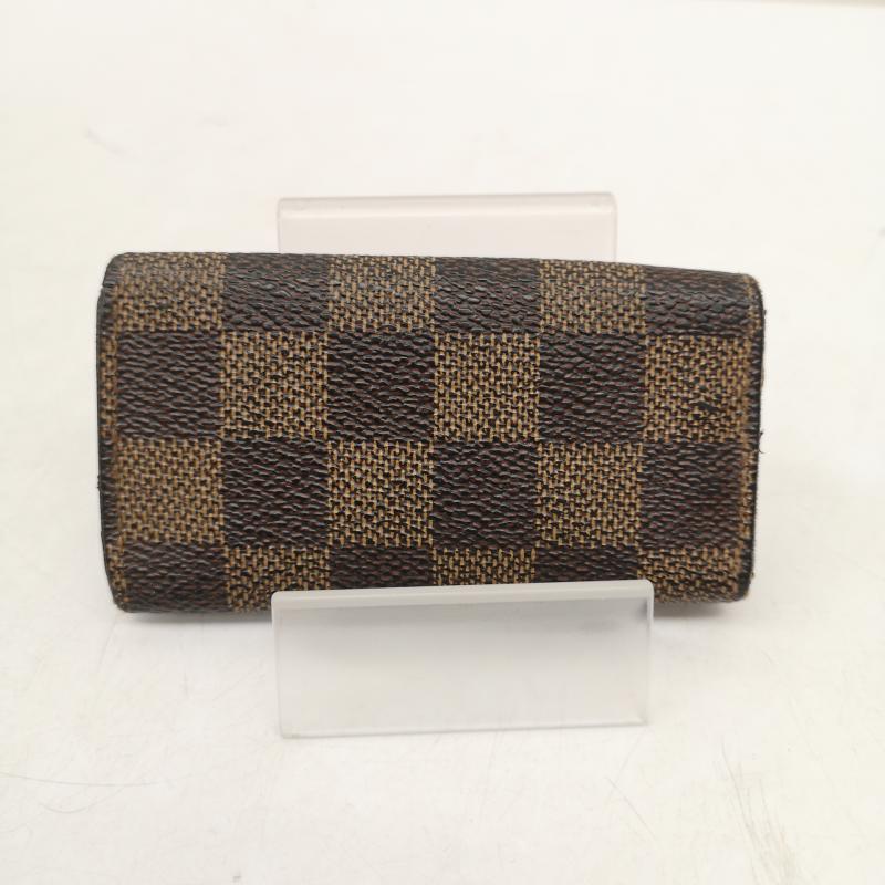 ルイヴィトン LOUIS VUITTON キーケース キーケース ミュルティクレ4 M62631 ダミエ 4連キーケース - 茶 / ブラウン / brown メンズ USED 古着 中古 50159083