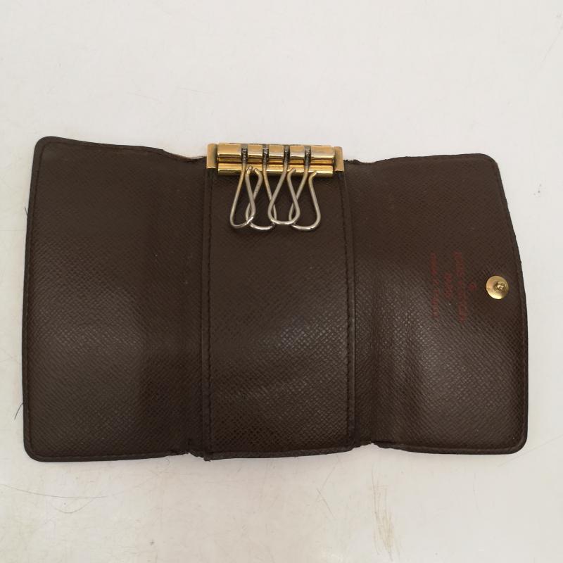 ルイヴィトン LOUIS VUITTON キーケース キーケース ミュルティクレ4 M62631 ダミエ 4連キーケース - 茶 / ブラウン / brown メンズ USED 古着 中古 50159083