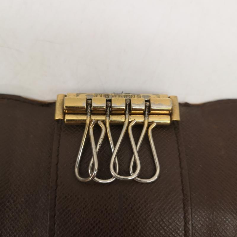 ルイヴィトン LOUIS VUITTON キーケース キーケース ミュルティクレ4 M62631 ダミエ 4連キーケース - 茶 / ブラウン / brown メンズ USED 古着 中古 50159083