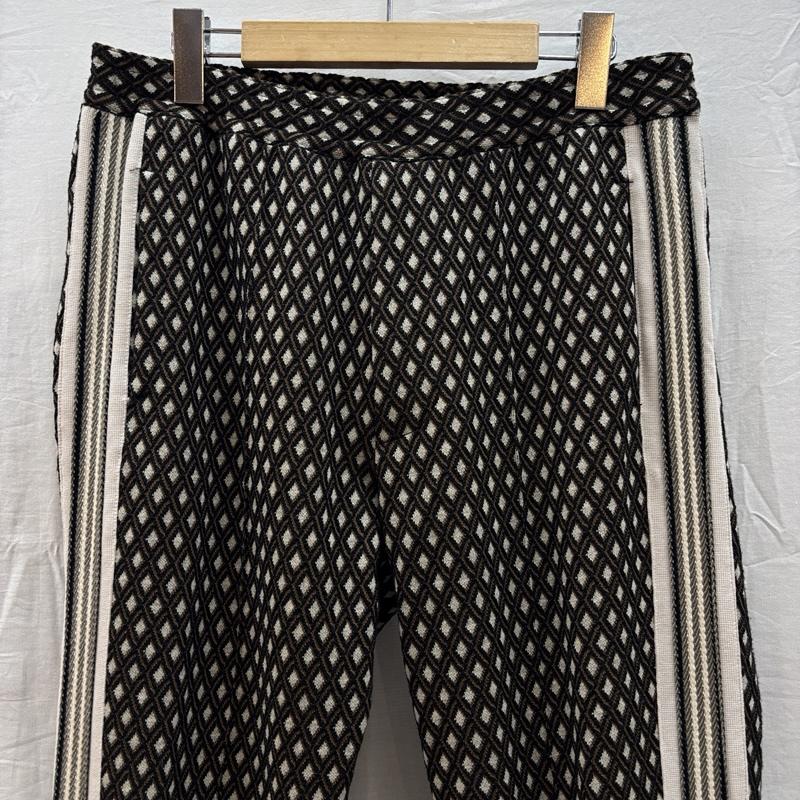 サスクワァッチファブリックス SASQUATCHfabrix. ボトムス ボトムス 23SS-PA9-016 BOOT CUT RETRO TRACK PANTS ブーツカット ダイヤ柄 ライン トラック パンツ L メンズ USED 古着 中古 50159089