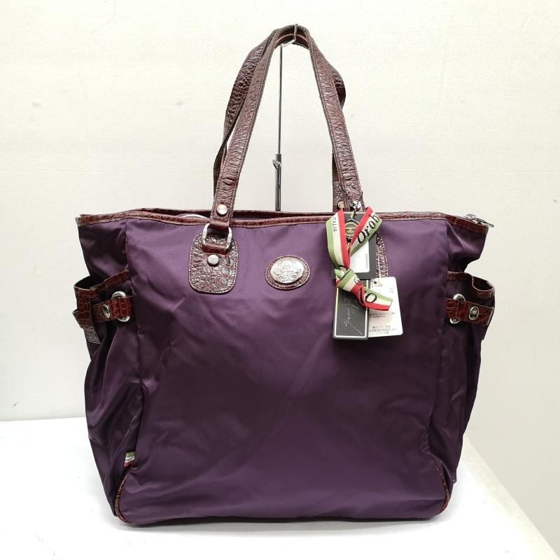 オロビアンコ Orobianco トートバッグ トートバッグ ビッグ トート バッグ fervore-c - 紫 / パープル / purple メンズ USED 古着 中古 50159099