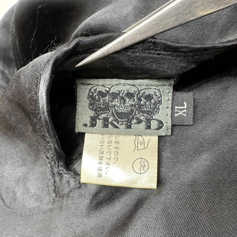 古着 USED ジャケット、上着 ジャンパー、ブルゾン JKPD リバーシブル パンク スカル 刺繍 スカジャン XL 黒 / ブラック / black メンズ USED 古着 中古 50159100