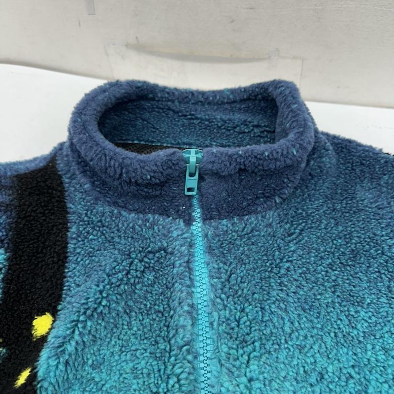 古着 USED ジャケット、上着 ジャンパー、ブルゾン Sneakersnstuff SNS 総柄 フリース ジャケット XL 青 / ブルー / blue メンズ USED 古着 中古 50159101