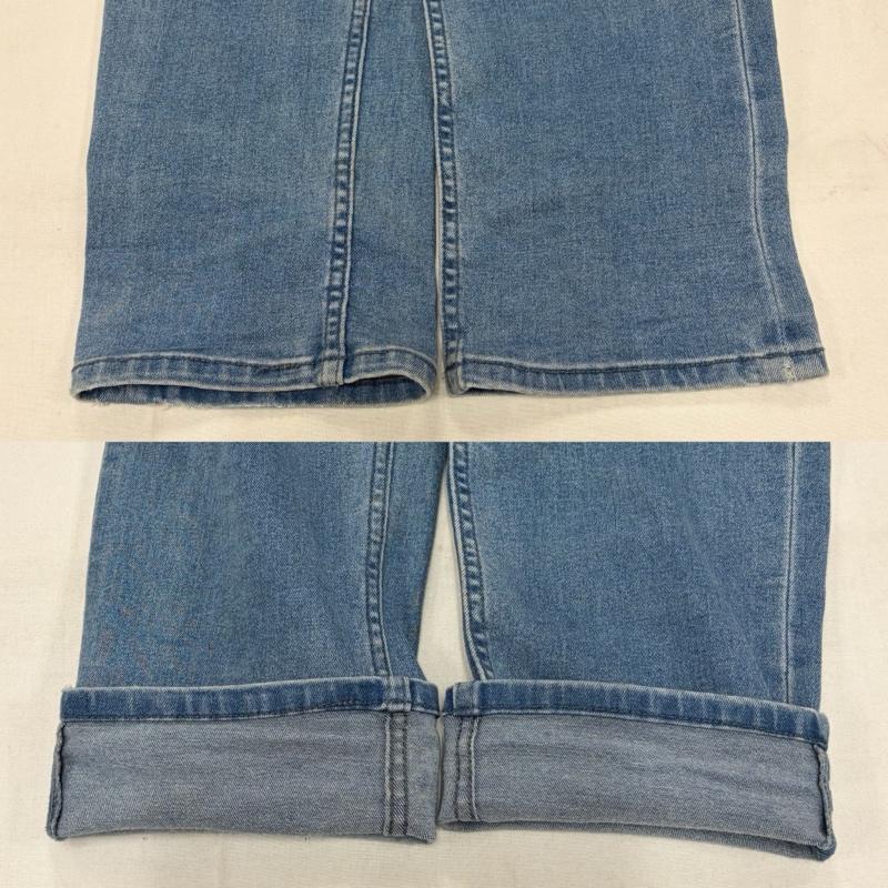 アヴィレックス AVIREX パンツ デニム、ジーンズ MA-1 ポケット ストレッチ スキニー デニム ロゴ 刺繍 XXL ワンポイント X ロゴ、文字 X 刺繍 青 / ブルー / blue メンズ USED 古着 中古 50159108