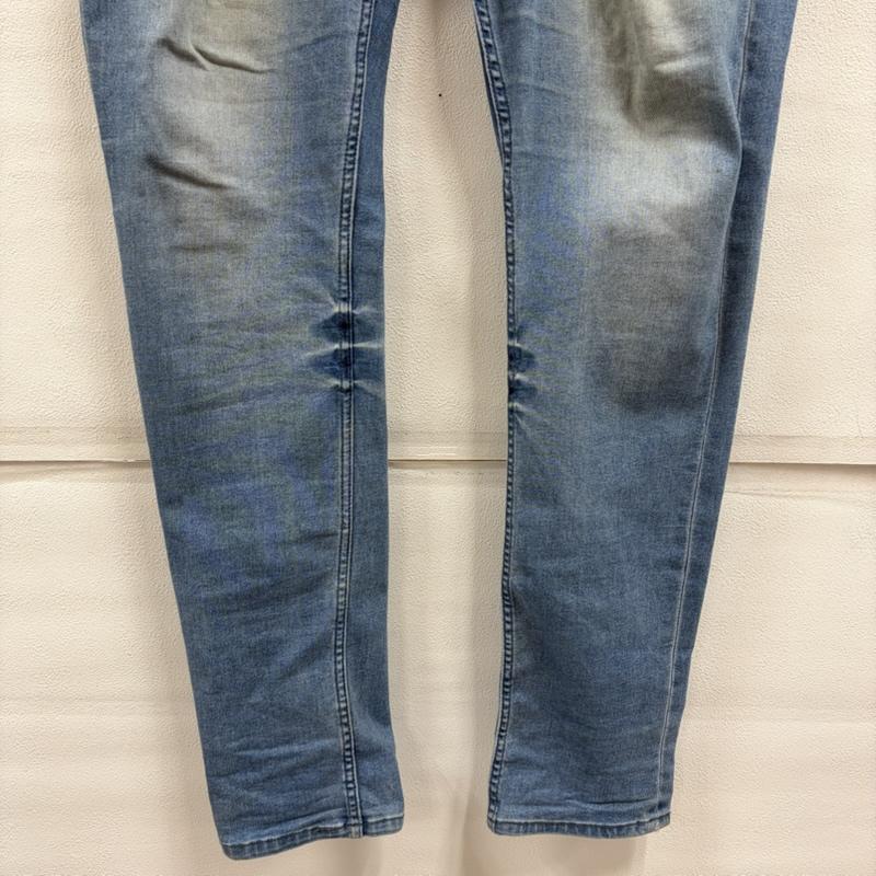 アヴィレックス AVIREX パンツ デニム、ジーンズ MA-1 ポケット ストレッチ スキニー デニム ロゴ 刺繍 XXL ワンポイント X ロゴ、文字 X 刺繍 青 / ブルー / blue メンズ USED 古着 中古 50159108